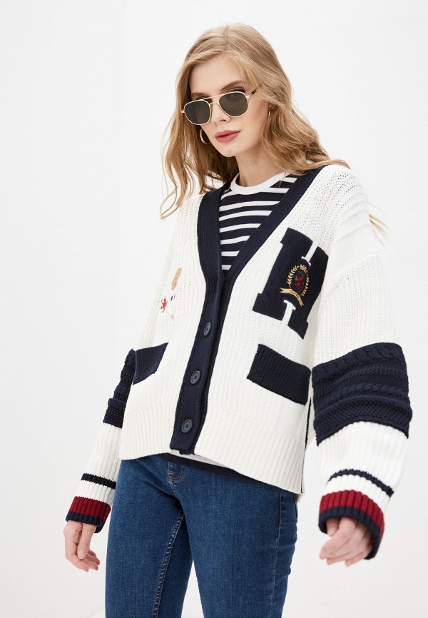 

Кардиган Tommy Hilfiger, Бежевый, Exclusive for Lamoda COLLECTION