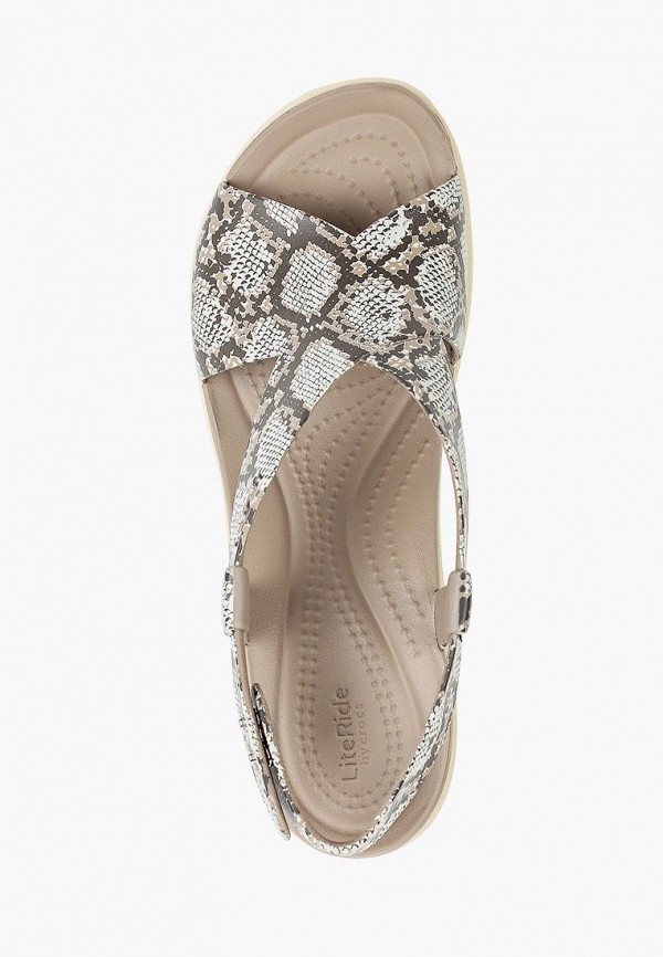 

Босоножки Crocs, Разноцветный, Crocs Brooklyn High Wedge W
