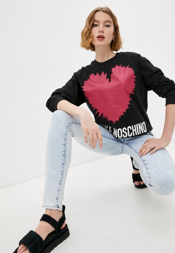 

Свитшот Love Moschino, Черный