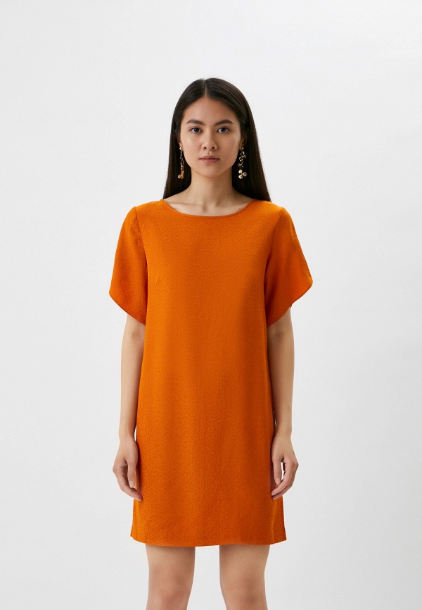 Платье French Connection оранжевого цвета