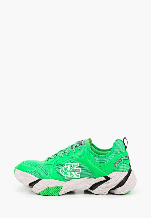 

Кроссовки Calvin Klein Jeans, Зеленый, CHUNKY SOLE LACEUP PU-NY