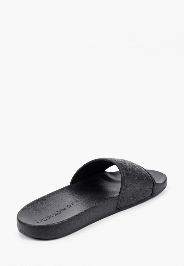 

Сланцы Calvin Klein Jeans, Черный, SLIDE AOP EMBOSSED PES-PU-CO