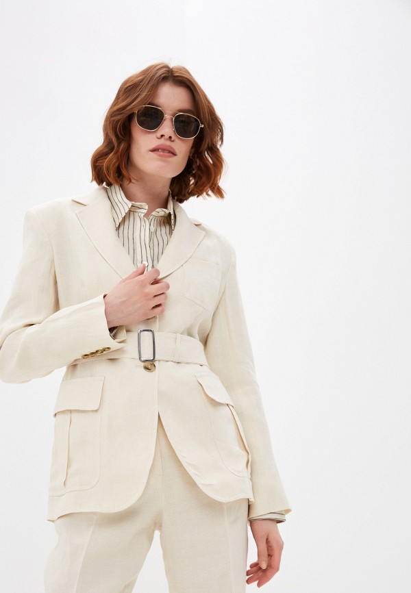 

Жакет Weekend Max Mara, Бежевый, ANANAS
