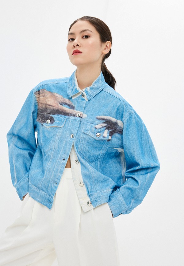 

Куртка джинсовая Sportmax, Голубой, CIRINO