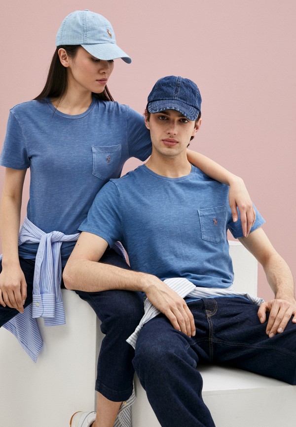 

Футболка Polo Ralph Lauren, Синий, Polo Ralph Lauren RTLAAF705501