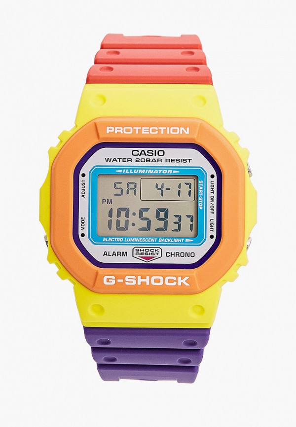 

Часы Casio, Разноцветный, DW-5610DN-9ER, Casio G-SHOCK
