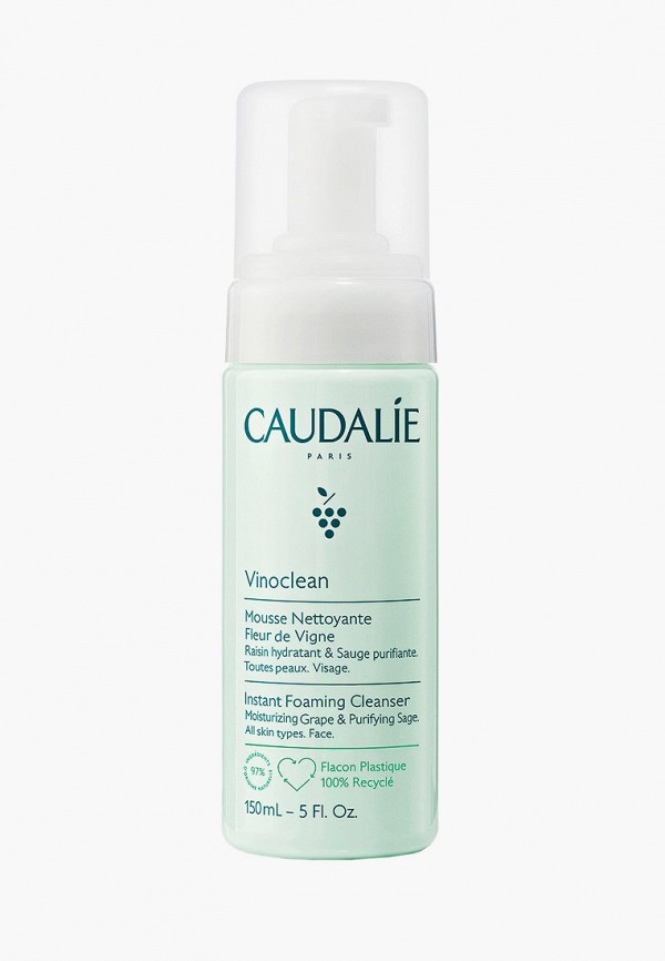 

Мусс для умывания Caudalie, Белый, "VINOCLEAN"/"ВИНОКЛИН", 150 мл