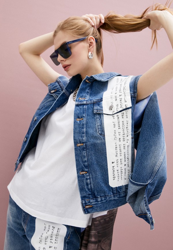 фото Куртка джинсовая mm6 maison margiela