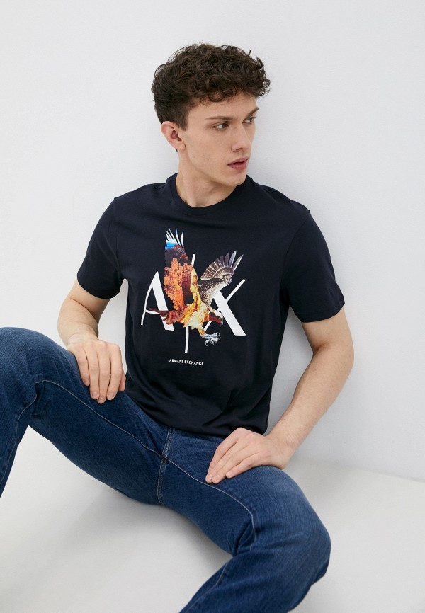 

Футболка Armani Exchange, Синий