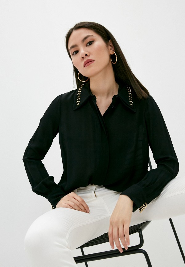 

Блуза Elisabetta Franchi, Черный