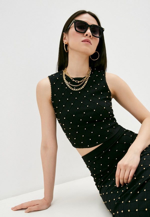 

Топ Elisabetta Franchi, Черный, Elisabetta Franchi RTLAAF876101
