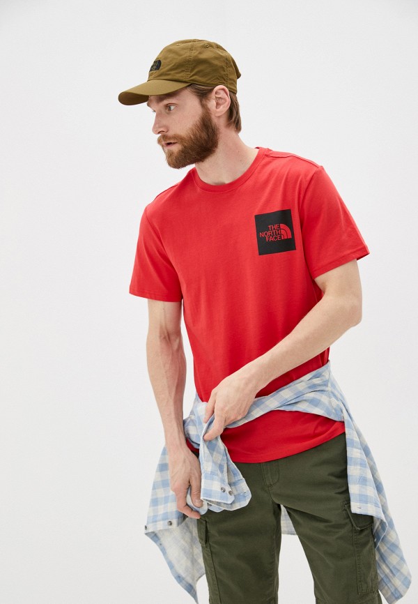 

Футболка The North Face, Красный, M S/S FINE TEE