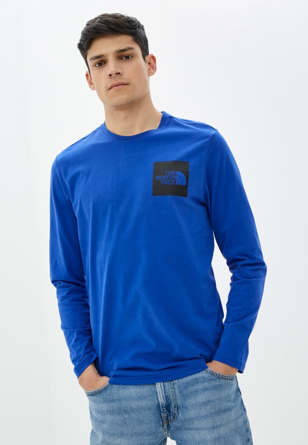 

Лонгслив The North Face, Синий, M L/S FINE TEE
