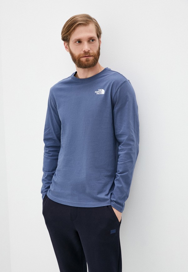 

Лонгслив The North Face, Синий, M L/S RED BOX TEE