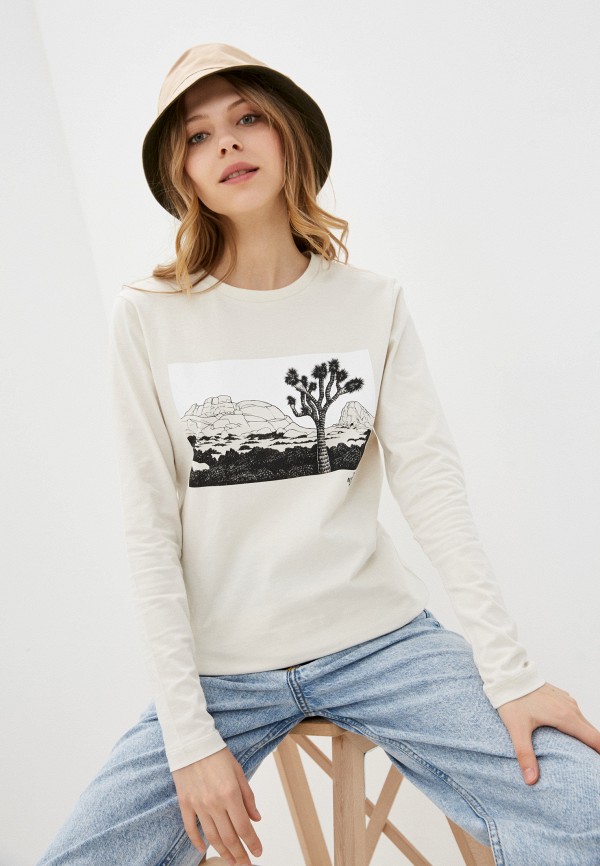 

Лонгслив The North Face, Бежевый, W GRAPHIC L/S TEE