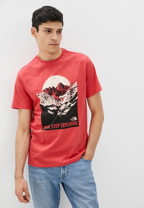 

Футболка The North Face, Красный, M S/S NW TEE
