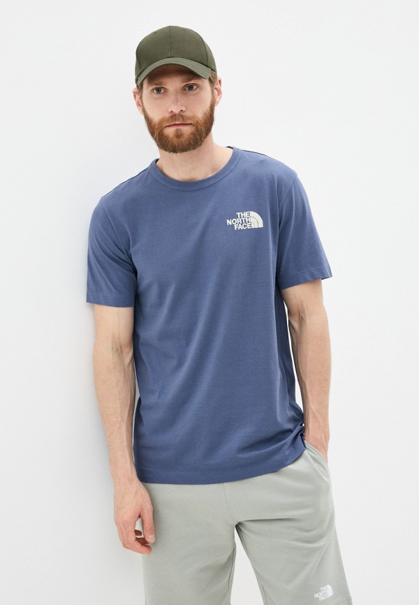 

Футболка The North Face, Синий, M S/S HIM BOTTLE TEE