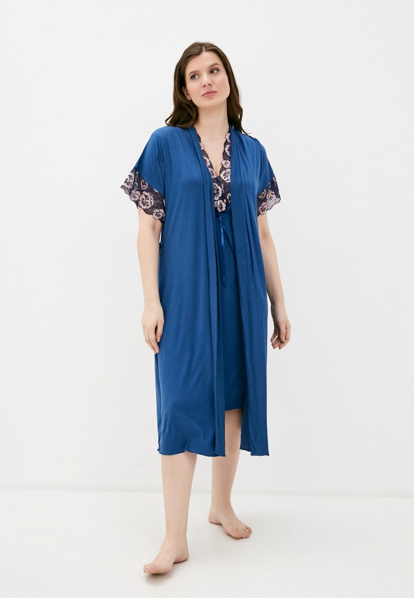 фото Халат и сорочка ночная rene santi