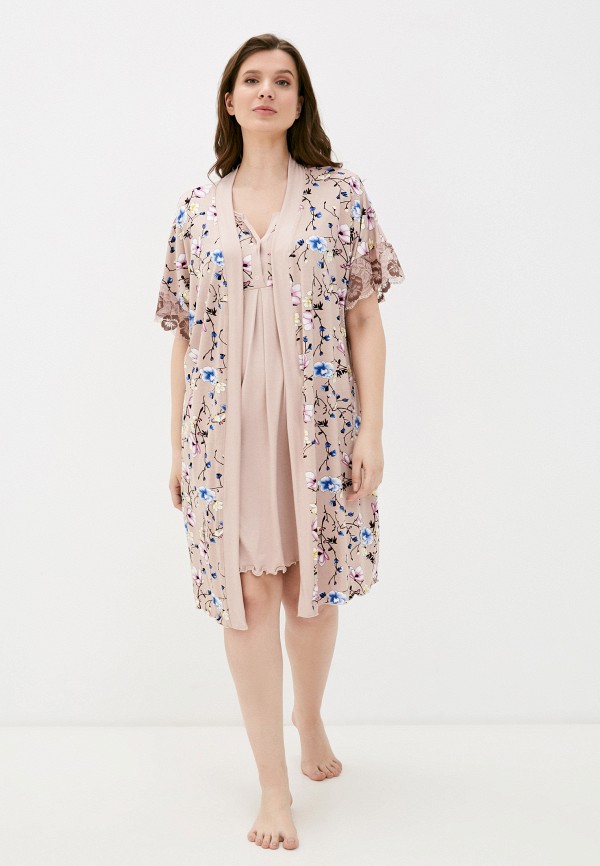 фото Халат и сорочка ночная rene santi