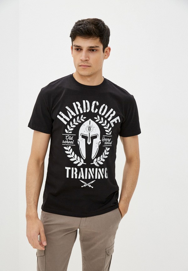 

Футболка Hardcore Training, Черный, Helmet