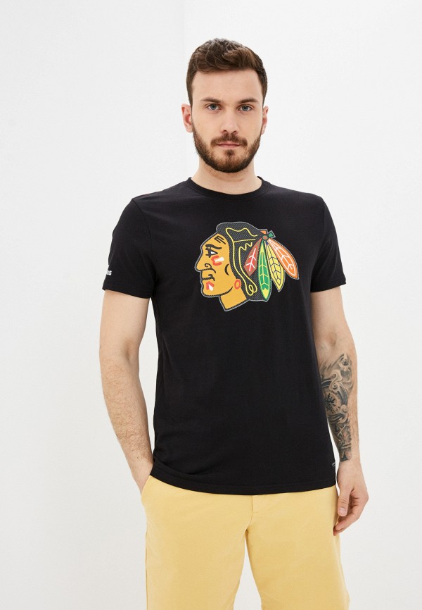 

Футболка Atributika & Club™, Черный, NHL Chicago Blackhawks