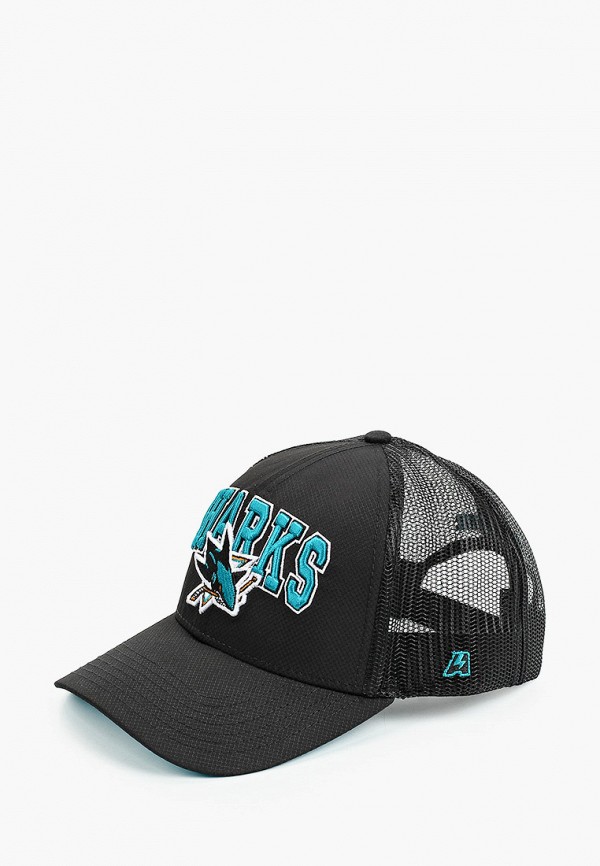 

Бейсболка Atributika & Club™, Черный, NHL San Jose Sharks