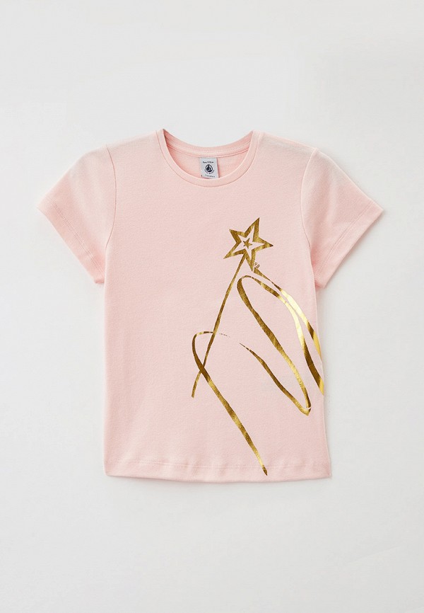 

Футболка Petit Bateau, Розовый, Petit Bateau RTLAAF940001