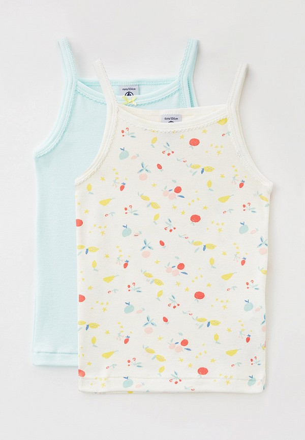 

Майки 2 шт. Petit Bateau, Разноцветный