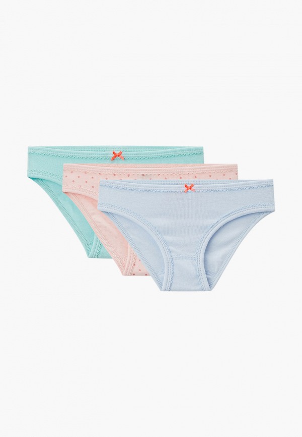

Трусы 3 шт. Petit Bateau, Бирюзовый;голубой;розовый, Petit Bateau RTLAAF941901