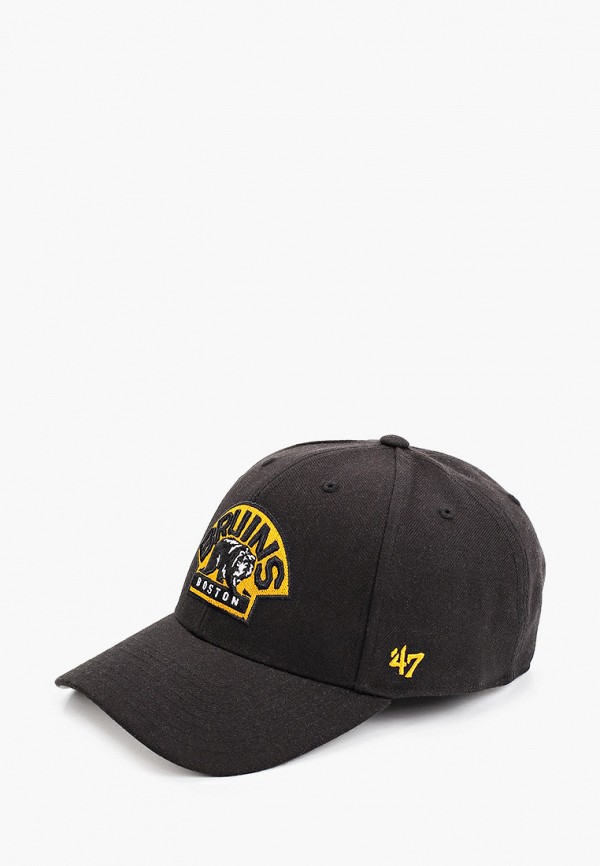 

Бейсболка '47 Brand, Черный, Boston Bruins