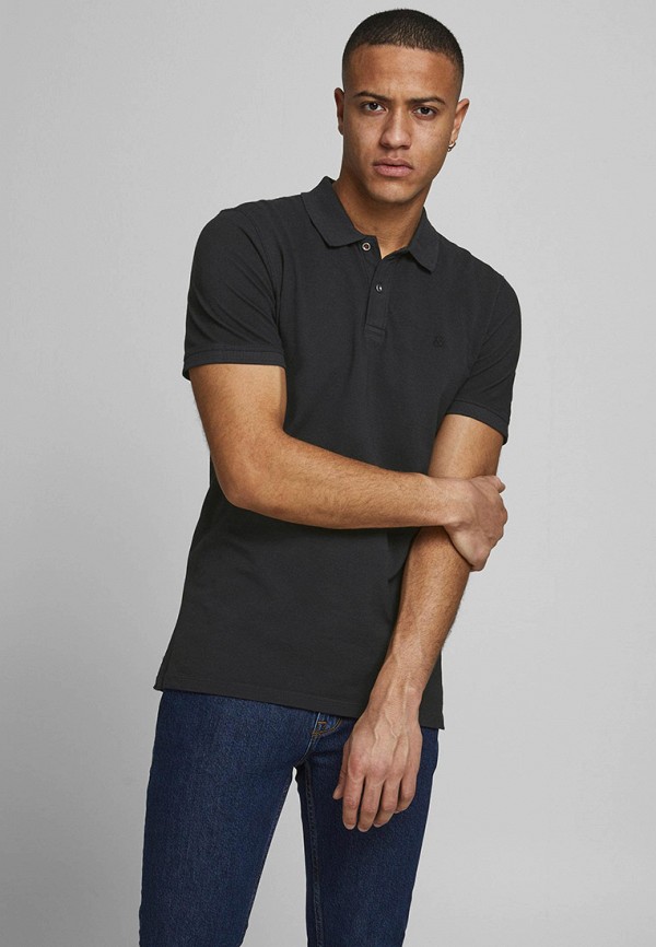 

Поло Jack & Jones, Черный, Jack & Jones RTLAAG032301