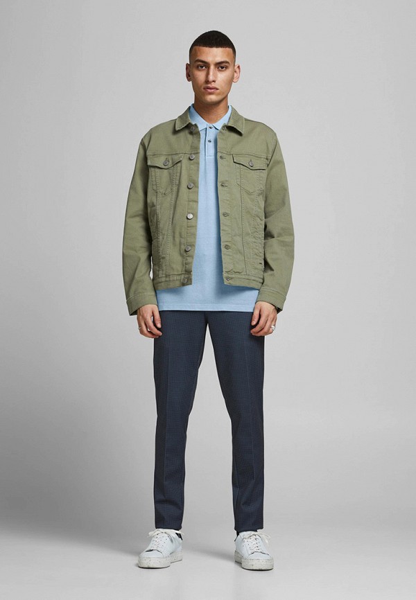 

Поло Jack & Jones, Голубой, Jack & Jones RTLAAG032401