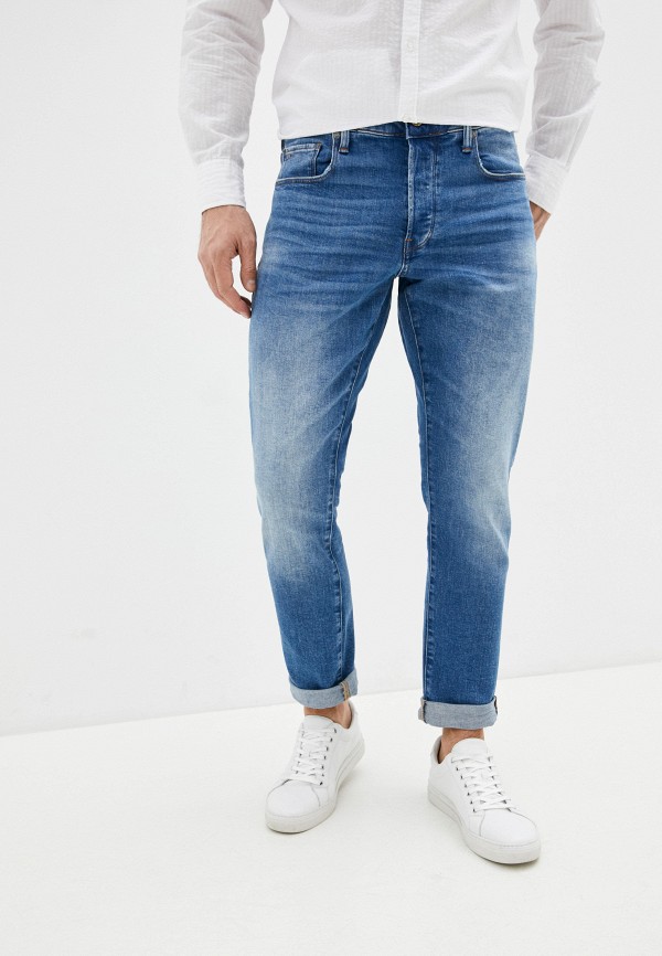 

Джинсы G-Star, Голубой, 3301 Straight Tapered