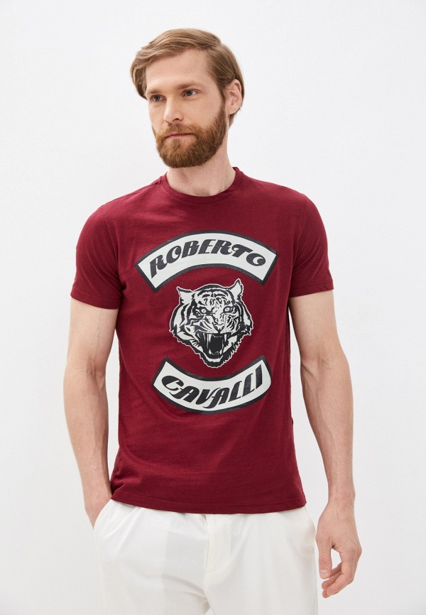

Футболка Roberto Cavalli, Бордовый