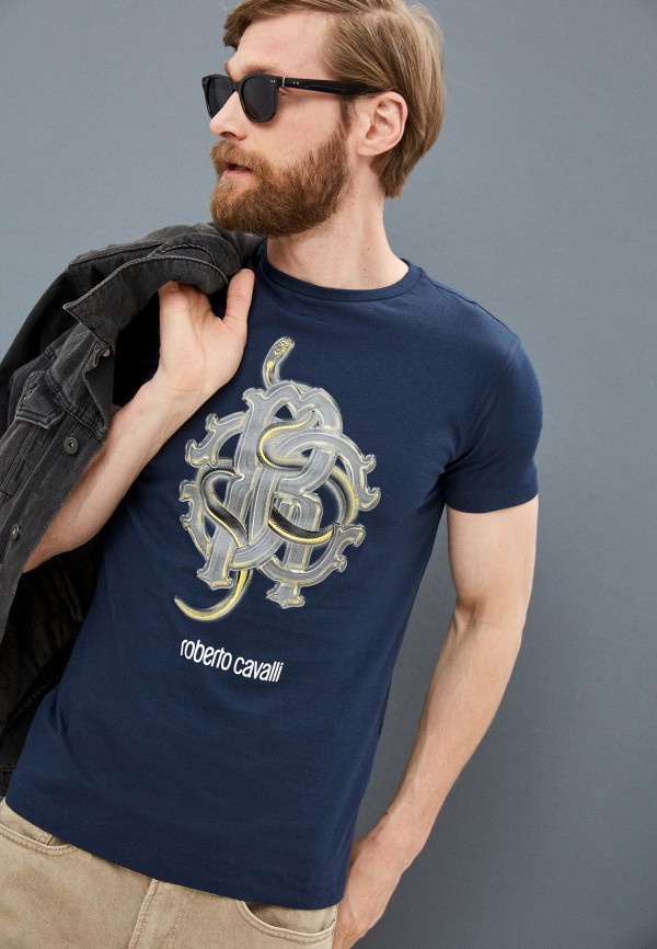 фото Футболка roberto cavalli