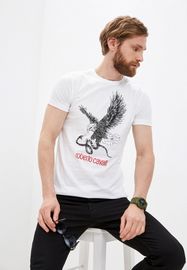 фото Футболка roberto cavalli