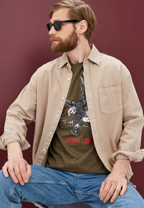 фото Футболка roberto cavalli