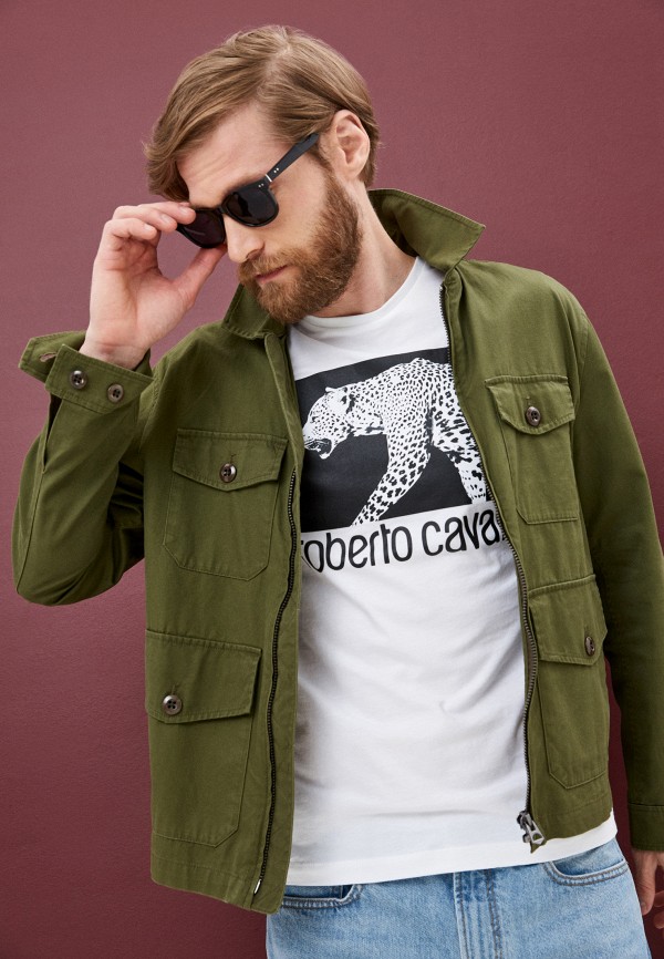 фото Футболка roberto cavalli