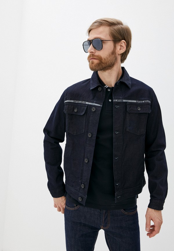 

Куртка джинсовая Emporio Armani, Синий, Emporio Armani RTLAAG151101