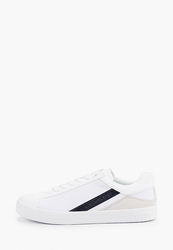 

Кеды Calvin Klein Jeans, Белый, VULCANIZED SNEAKER LACEUP LTH-PU