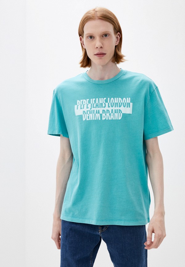 

Футболка Pepe Jeans, Бирюзовый