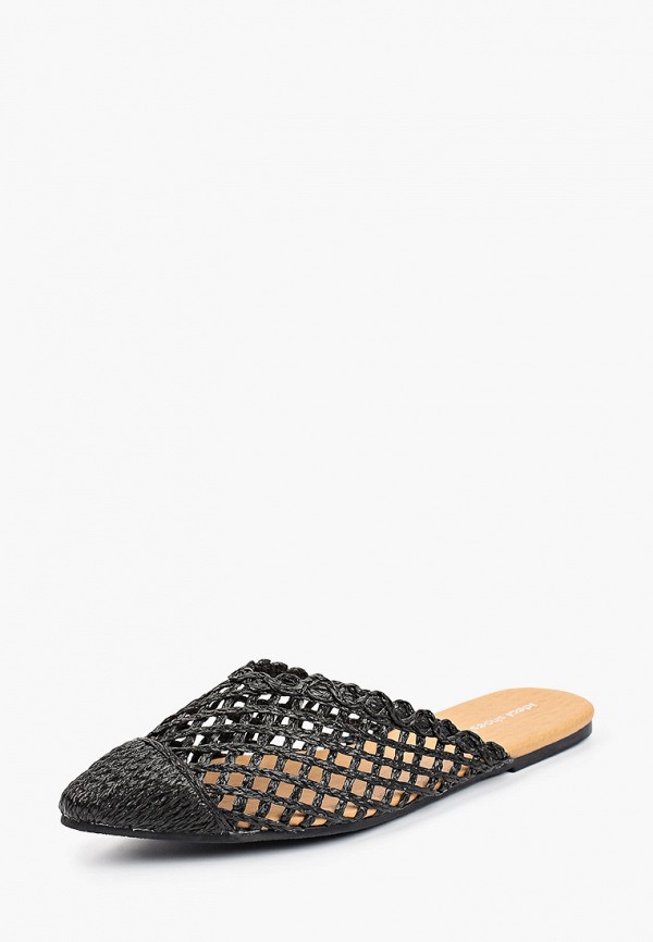 

Мюли Ideal Shoes, Черный, Ideal Shoes RTLAAG562701