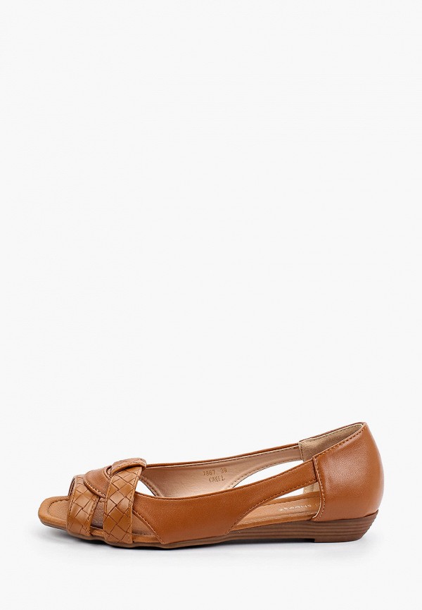 

Балетки Ideal Shoes, Коричневый