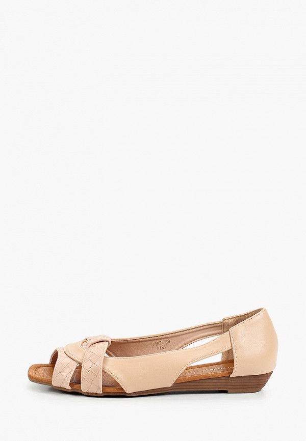 

Балетки Ideal Shoes, Бежевый