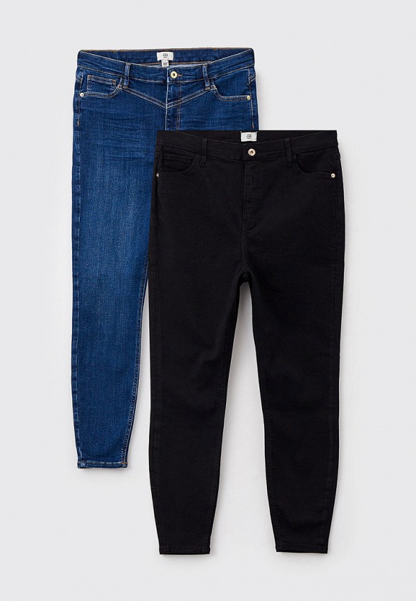 

Джинсы 2 шт. River Island, Разноцветный