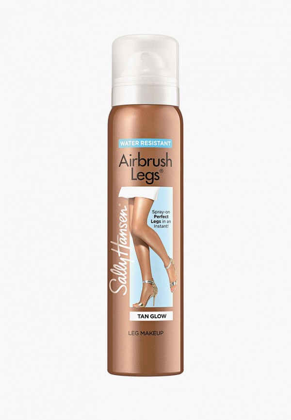 

Спрей для ног Sally Hansen, Коричневый, Тонирующий Airbrush Legs, тон tan glow