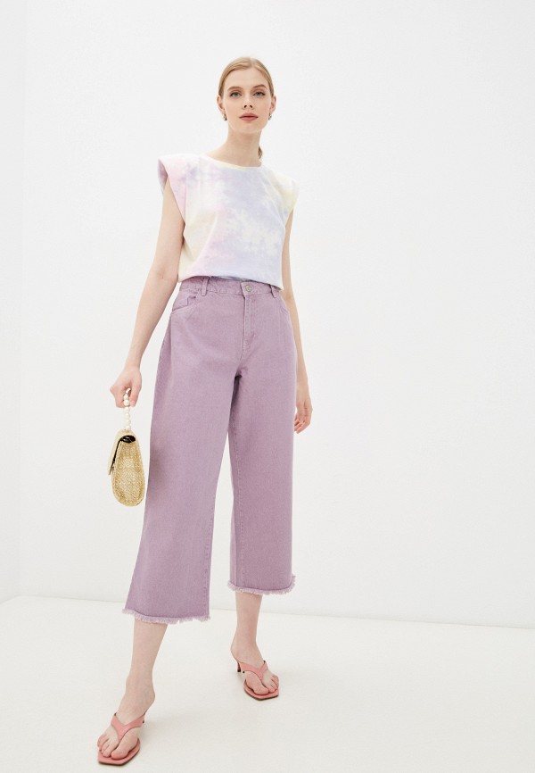 

Брюки Noisy May, Фиолетовый, NMAMANDA NW ANKEL CULOTTE