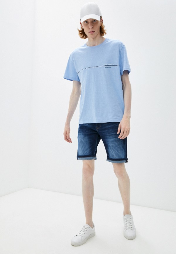 

Шорты джинсовые Pepe Jeans, Синий, Pepe Jeans RTLAAG684201