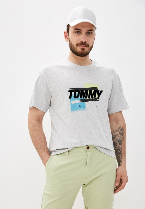 

Футболка Tommy Jeans, Серый