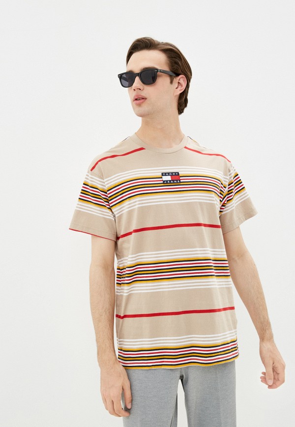

Футболка Tommy Jeans, Бежевый